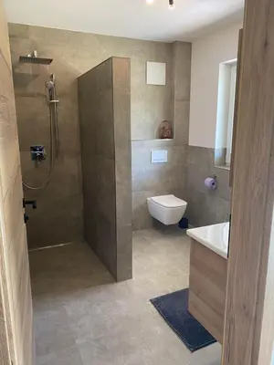 Ein Badezimmer in der Unterkunft Apartment Bergfieber