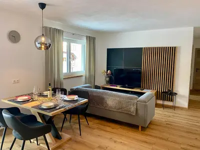 TV/Unterhaltungsangebot in der Unterkunft Apartment Bergfieber