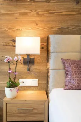 Ein Bett oder Betten in einem Zimmer der Unterkunft Gasthof Ellmauer Hof