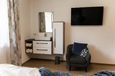 Ein Bett oder Betten in einem Zimmer der Unterkunft Appartement Monika