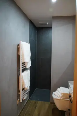 Ein Badezimmer in der Unterkunft Alpenchalet zurHinterochsenweide SKI IN & SKI OUT