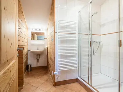 Ein Badezimmer in der Unterkunft Seebach