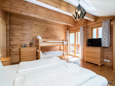 Ein Bett oder Betten in einem Zimmer der Unterkunft Seebach