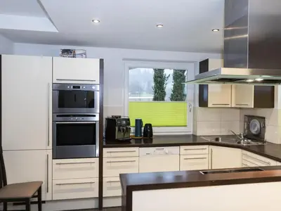 Küche/Küchenzeile in der Unterkunft Ferienhaus Gartentraum 2