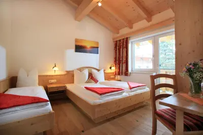 Ein Bett oder Betten in einem Zimmer der Unterkunft Appartements Hinterlechnerhof