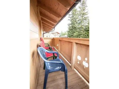Ein Balkon oder eine Terrasse in der Unterkunft Chalet Hochkrimml 141