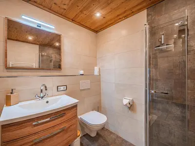 Ein Badezimmer in der Unterkunft Hilde 2
