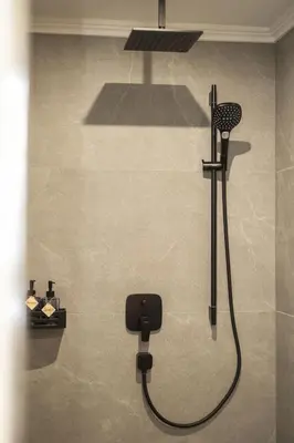 Ein Badezimmer in der Unterkunft Grubi´s Chalet Alm