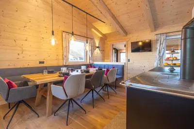 TV/Unterhaltungsangebot in der Unterkunft Grubi´s Chalet Alm