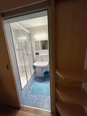 Ein Badezimmer in der Unterkunft Gasthof Wildschönauer Bahnhof