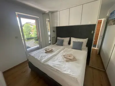 Ein Bett oder Betten in einem Zimmer der Unterkunft Appartement Pletzer