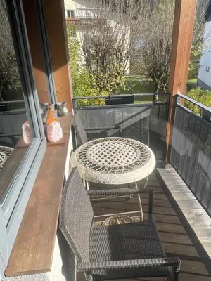 Ein Balkon oder eine Terrasse in der Unterkunft Appartement Pletzer