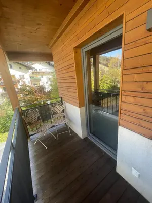 Ein Balkon oder eine Terrasse in der Unterkunft Appartement Pletzer