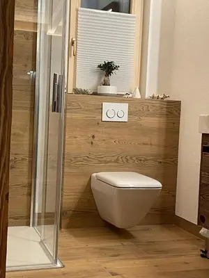Ein Badezimmer in der Unterkunft Alpenchalet Waldruhe