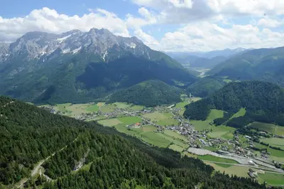 Naturlandschaft in der Nähe der Ferienwohnung