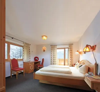 Ein Bett oder Betten in einem Zimmer der Unterkunft Residenz Scherrhof