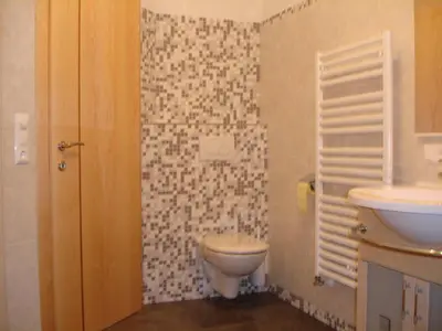 Ein Badezimmer in der Unterkunft Haus Gföller