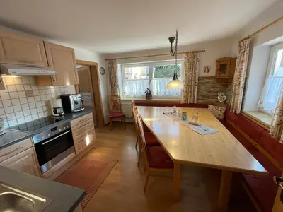 Küche/Küchenzeile in der Unterkunft Landhaus Brandner