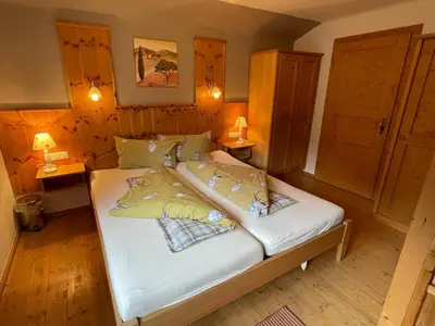 Ein Bett oder Betten in einem Zimmer der Unterkunft Landhaus Brandner