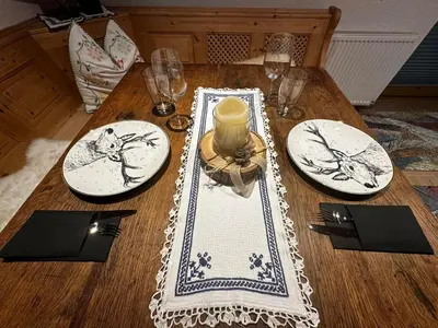 Getränke in der Unterkunft Ferienwohnung Bergzua