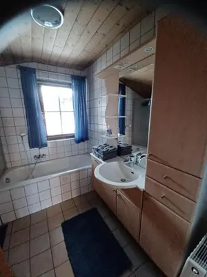Ein Badezimmer in der Unterkunft Fewo Christina