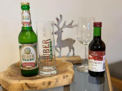 Getränke in der Unterkunft Haus Wurzenrainer