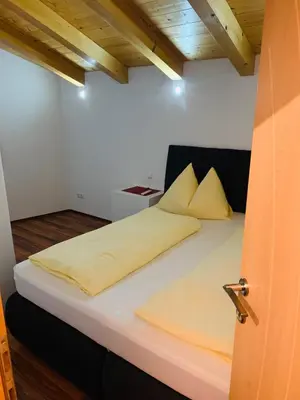 Ein Bett oder Betten in einem Zimmer der Unterkunft Appartement inkl Gästekarte