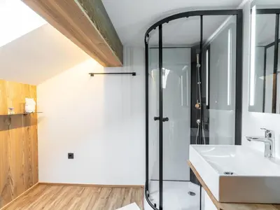 Ein Badezimmer in der Unterkunft Apartment in Sulzau near Wildkogel Ski Arena