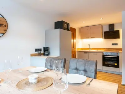 Küche/Küchenzeile in der Unterkunft Apartment in Sulzau near Wildkogel Ski Arena