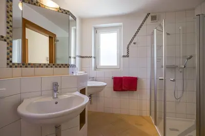 Ein Badezimmer in der Unterkunft Appart Ambiente