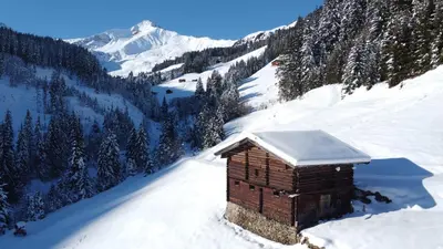 Landhaus Oberstockach im Winter