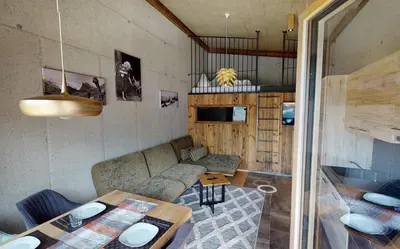 Küche/Küchenzeile in der Unterkunft Appartement Hauser