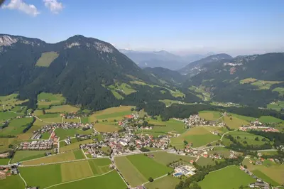 Naturlandschaft in der Nähe der Ferienwohnung