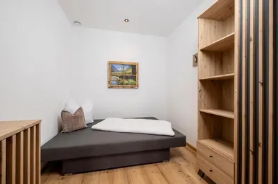 Ein Bett oder Betten in einem Zimmer der Unterkunft Apart Traumblick
