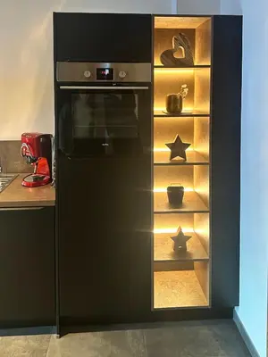 Küche/Küchenzeile in der Unterkunft Apartments Oberkofler