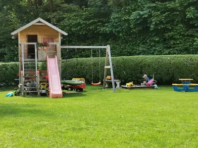 Ein Garten an der Unterkunft Apart Dahuam