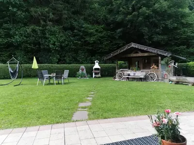 Ein Garten an der Unterkunft Apart Dahuam