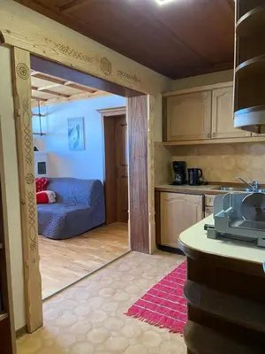 Küche/Küchenzeile in der Unterkunft Blick Tirol direkt auf der Skipiste