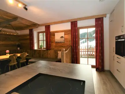 Küche/Küchenzeile in der Unterkunft Apartment Zauberwinkel-1 by Interhome