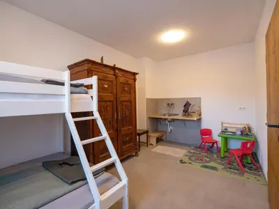 Küche/Küchenzeile in der Unterkunft Krapfhof