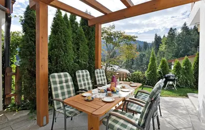 Ein Garten an der Unterkunft Ferienhaus Siglinde