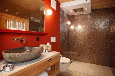Ein Badezimmer in der Unterkunft SportLodge BIKE Suite - by AlpenLuxus Collection