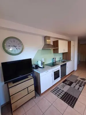 Küche/Küchenzeile in der Unterkunft Appartement Rabl