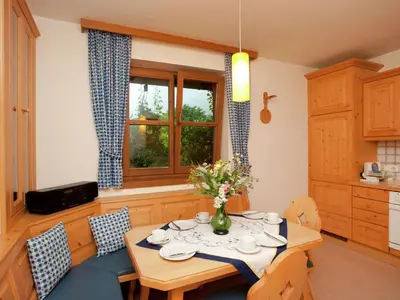 Küche/Küchenzeile in der Unterkunft Flat in Mittersill near Ski Slopes