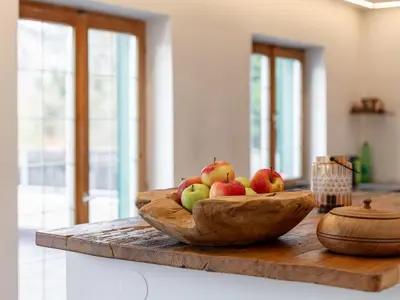 Essen in der Ferienwohnung oder in der Nähe