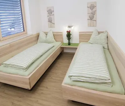 Ein Bett oder Betten in einem Zimmer der Unterkunft Appartement Gertraud