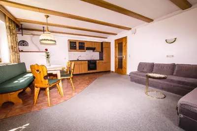 Küche/Küchenzeile in der Unterkunft Appartement Winkler
