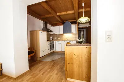 Küche/Küchenzeile in der Unterkunft Appartement Winkler