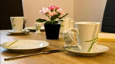 Grundriss der Unterkunft Ferienwohnung Auszeit