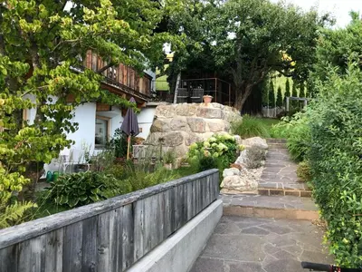 Ein Garten an der Unterkunft Haus Ehammer